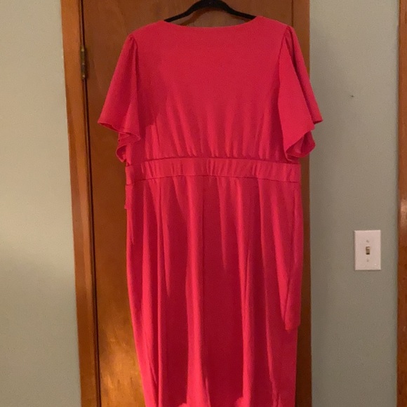 Scarlett & Jo figure-flattering pink dress, 22 - Picture 6 of 6